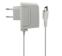 Cargador para Nintendo 3DS/3DS XL/2DS, 5 V 1 A, adaptador de cable de 100 a 240 V, cargador portátil, compatible con consola de juegos Nintendo 2DS/2DS XL/DSi/DSi XL/New 3DS (Gris)