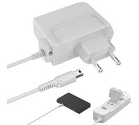 Cargador para Nintendo 3DS,Adaptador de corriente cargador de viaje para Nintndo New 3DS XL/New 3DS/3DS XL/3DS/New 2DS/2DS XL/2DS/DSi/DSi XL - Gris