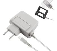 Cargador para Nintendo 3DS, New 3DS XL, 3 DS XL, 2DS X L, DSi, New 2DS, Adaptador de Alimentación 100-240V, Cable de Carga USB 1,1m Compatible con Consolas Nintendo