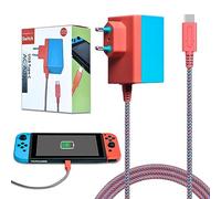 Cargador para Nintendo Switch/NS Switch, Adaptador De Corriente para Carga Rápida USB Tipo C, Compatible con Modo TV Control Dock Switch Lite/Smart Phone HDMI Adapter Laptop & Tablet