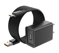 Cargador para NOCO Boost X GBX155 GBX75 GBX55 GBX45 Sport Battery Jump Starter Cable de alimentación para NOCO Boost Lithium Jump Starter Cable de carga (tipo USB-C, 5 pies)