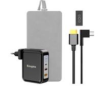 Cargador para ordenador portátil Razer 260 W (20 V/13 A) compatible con Razer Blade 14, portátil plegable GaN para ordenadores portátiles de juegos, cargador rápido PD 3.0 con cable de 11 a 43 mm