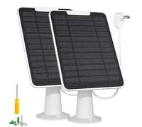 Cargador para panel solar con conexión micro USB, compatible con cámara Arlo Essential Spotlight/XL, panel solar Arlo Essential de 5 W, cable impermeable IP65 de 3 m, (no para 2K/2A