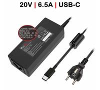 Cargador para portÁtil compatible multimarca 20v 6.5a 130w usb c