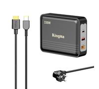Cargador para Portátil King Ma Legion Pro 7i Gen 10 GaN, Carga Rápida USB de 3 Puertos con Salida 20V/20A para Juegos e Ingeniería Cargadores de Ordenador Portátil