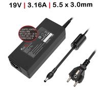 Cargador para Portátil Samsung 19V 3.16A 60W 5.5 x 3.0mm