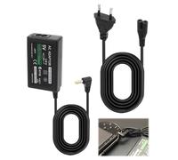 Cargador para PSP 3000 2000 1000, Cargador Charger para Sony Consola | Fuente de Alimentación 5V 2A AC Pared Cargador Cable, Playstation Alimentación Portátil con 1.8M Cable, DC 4.0*1.7mm