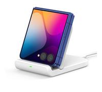 Cargador para Samsung Galaxy Z Flip 7, Cargador Inalámbrico para Galaxy Z Flip 7 FE/6/5/4/3, Moto RAZR 60/50/40/Ultra, SwanScout 501S (Plegable) (Blanco)