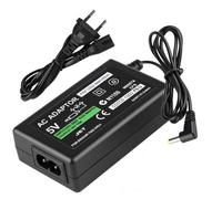 Cargador para Sony PSP 1000/2000/3000, Adaptador de Alimentación AC 5V 2A, Cargador de Pared para Consola PSP, Power Adapter Compatible con PSP Street, 1.8m Cable para Juego Portátil