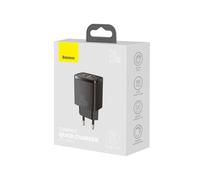 Baseus Cargador de batería CCXJ-B01 – Alimentación de pulso 5-12V DC 20W Negro