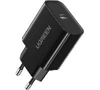 Ugreen 10191 cargador de dispositivo móvil Universal Negro Corriente alterna Carga rápida Interior