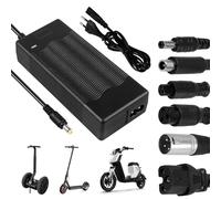 Cargador Patinete Eléctrico: Cargador Hoverboard 42V 2A, 36V Cargador Universal de Batería con 6 Conectores, Cargador de Patinete para Xiaomi M365 Ninebot E-Scooter, Hoverboard, Scooter Eléctrico