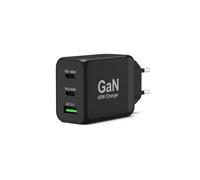 Cargador Port Designs 900106-EU 65W GaN 2x USB-C Power Delivery y 1x USB-A Quick Charge 3.0