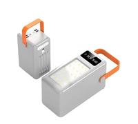 Cargador portátil 60000mAh/100000mAh, batería Externa Grande (Power Bank), Carga rápida de 15W, batería Externa incorporada, 8 Salidas y 3 entradas, Power Bank para Viajes de Acampada (Blanc