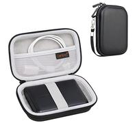 Cargador portátil Anker powercore 13000 de Carcasa Dura canboc - Cargador de teléfono móvil ultraportátil Compacto 13000mah 2 Puerto Fuente de alimentación móvil, Negro