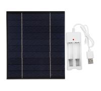Cargador portátil con panel solar de 5 V, salida de alta eficiencia, resistente al agua y a los arañazos, ideal para acampar, hacer senderismo y