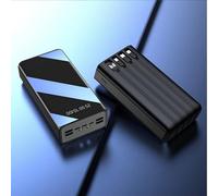 Cargador portátil de Power Bank Batería Batería Rápida Externa de 50000mAh con Cuatro Cables USB C