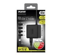 Cargador Portátil GaN 65W Port Connect USB-C para Acer y Toshiba