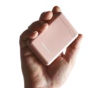 Cargador Portatil Intenso Power Bank XS10000, Batería Externa (10000mAh, para Smartphones, Tabletas y más), Rosé