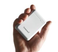 Cargador Portátil Intenso Power Bank XS10000, Batería Externa (10000mAh, para Smartphones, Tabletas y más) Blanco (7313532)