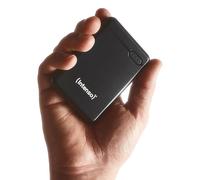 Cargador Portatil Intenso Power Bank XS5000, Batería Externa (5000mAh, para Smartphones, Tabletas y más), Negro