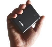 Cargador Portatil Intenso Powerbank XS 10000, Batería Externa (10000mAh, para Smartphones, Tabletas y más), Negro