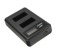 Cargador portátil LCD de doble batería para cámara GoPro Hero 3 3+ AHDBT-201 AHDBT-301