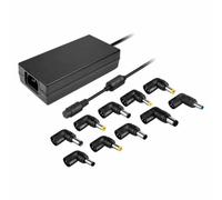 Cargador de Portátil Leotec Notebook/ 120W/ Automático/ 10 Conectores/ Voltaje 12-20V