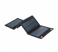 Cargador portátil plegable solar de 10 W, respetuoso con el medio ambiente, para aventuras al aire libre, compatible con USB
