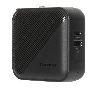 CARGADOR ADAPTADOR TARGUS 65 W GAN CHARGER - MULTI PORT - WITH TRAVEL ADAPTERS
