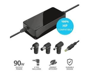 Cargador portátil Trust Maxo 23393 para HP 90W automático 4 conectores 3m