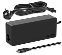 Cargador Portátil USB C 100W Compatible con Macbook Pro/Air, Lenovo Thinkpad Yoga, Dell Latitude, HP Chromebook, Asus, Acer, Huawei Matebook, Xiaomi Air, Samsung Notebook Tipo C Alimentación Adaptador