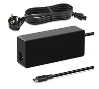 Cargador Portatil USB C 65W para Lenovo ThinkPad T14 T15 T480 T480s T490 T490s T495s T580 L380 L390 L480 Yoga C930 S940 720 730 910 920 Chromebook C340 100e 300e Type C Adaptador Alimentación