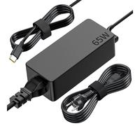 Cargador Portatil USB C 65W para Lenovo Thinkpad X1 Carbon T14 T15 T480 T490 T580 T590 Yoga 730 910 C720 C730 C910 C940 Chromebook, HP, AS-US, Acer, DELL Cargador Tipo-C Adaptador Alimentación