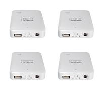 Cargador portátil USB Power Bank con 4 pilas AA para tabletas