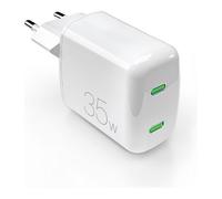 Cargador Puro PUFCMTCUSBCC35WGWHI MINIPRO 35W GaN Power Delivery