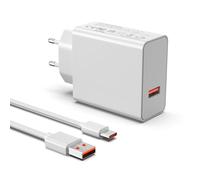 Cargador Rápida USB C 120W Compatible con Xiaomi 14 13 12 14T 13T 12T 12s Pro Lite Redmi Note K70 K60 K50 Ultra 12 11T 11 Plus Black Shark 4 5 Poco X5 F4 X4 GT, y más Dispositivos de Tipo-c