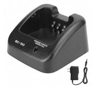 Cargador rápido BC160 compatible con baterías de radios ICOM ICA14, ICF14, ICF15, ICF16, ICF24, ICF25 e ICF4.