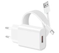 Cargador rapido Cable para Samsung Galaxy A16/A15/A05S/A55/A35/A54/A53//A25/A50/A51/A23/A33/A13/A12/A21S/A04S/A20e/A32/A40/A41/S10, Cargador und 1.5M Cable