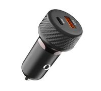 Cargador rápido con divisor para coche - Equipo Plug and Play de 2 puertos - Carga rápida - Para viajeros viajes familiares largas rutas SUV camión Rv Berlina