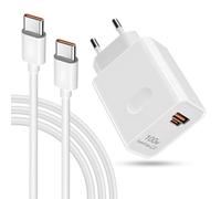 Cargador rápido de 100 W para Huawei Mate 60/50/40, P60/50/40, nova 12/11/10/9 Pro, cargador de carga rápida de 2 puertos con cable de carga USB-C de 6 A (1,5 m) para Magic 6/5/4, Honor 100/90/80 Pro