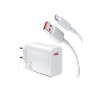 Cargador rápido de 33 W con cable USB C de 1 metro y 6 A, compatible con Xiaomi 15T, 15T Pro, 15, 14 y 13
