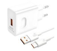 Cargador rápido de 66 W compatible con Honor Adaptador de corriente USB C Super Charge con cable de 1 m para Honor Magic 400 Lite 6 7 8 Lite 6Pro V5 V3 X6b X6c X7b X8d X9d para Pura 70 Pad 10 X9a
