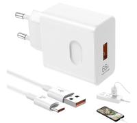 Cargador rápido de 66 W para Honor Huawei 200 Lite 400 Magic7 Lite, cargador rápido supercarga con USB C 1,5 m para Honor 90 Lite 200 Lite 70 Lite X6/8b Pad X8a X9 Magic5/6 6Pro 6Lite 5 5Pro