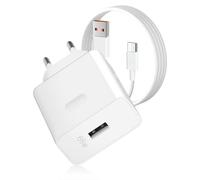 Cargador Rápido de 66W Supercharge con Cable USB C 6A 1M para Honor 400 200 Lite 90 Lite Magic 7 Lite X6b X8a X7a y Huawei Pura 70 Mate 60 50 40 Pro P50 P40 Pro MatePad, Adaptador Carga Rápida USB C