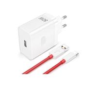 Cargador rápido de 80 W con cable USB-C de 1 m para OnePlus 12, 12R, 11, 10T, cargador de pared SUPERVOOC para OnePlus 10 Pro, Nord CE, 3 Li