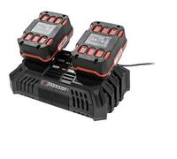 Cargador rápido de batería Doble PDSLG 20 A1 (Equipo Parkside X20V)