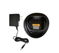 Cargador rápido de Escritorio Walkie Talkie, Compatible con Motorola,CP200 EP450 CP040 GP3138 GP3188 GP3688 PR400 CP150(Us Battery Charger)
