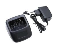 Cargador rápido de Iones de Litio, Compatible con Kenwood, KSC-35 | KNB-45L KNB-45 for cargador de batería de iones de litio TK-U100 110V/220V(Dock add EU adapter)