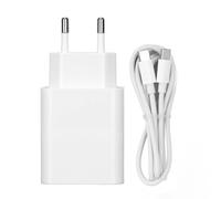 Cargador rápido dual USB tipo C, adaptador de cargador europeo, cargador súper rápido, sistema de protección múltiple, tecnología de carga